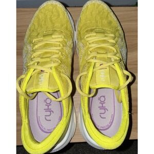 Ryka Devotion Yellow Athletic Walking Running Sneakers Women's Size 6 Shoes